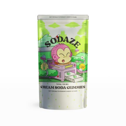 Cream Soda Gummies – Classic Flavor with a Cannabis Twist | Sodaze