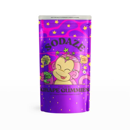 Grape Gummies – Juicy Cannabis-Infused Edibles | Sodaze