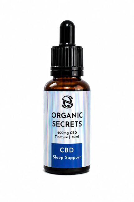 Organic Secrets CBD Sleep Support Tinctures - 600mg - 30ml