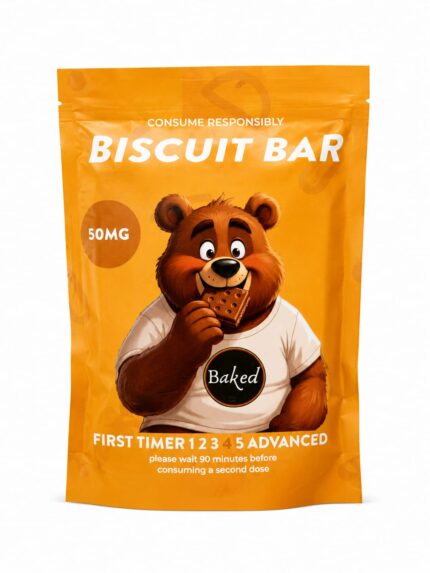 BAKED BISCUIT BAR 50MG