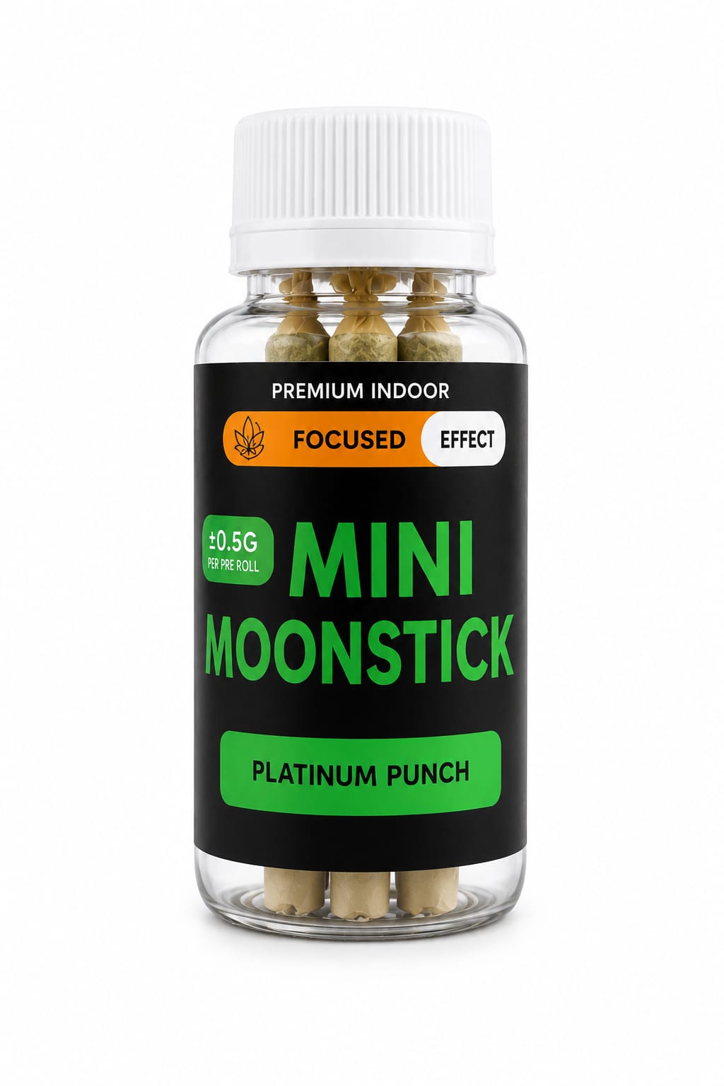 Baked – Mini Moonstick (0.5g Per Pre-Roll)