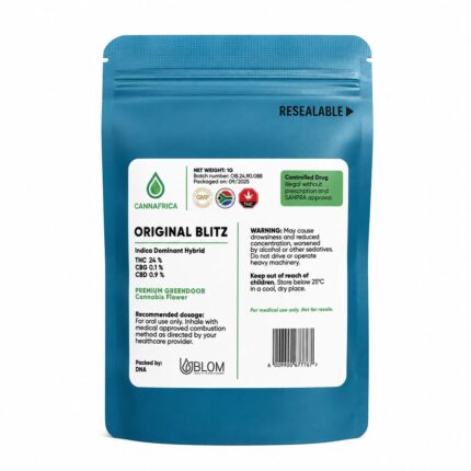 Original Blitz Greendoor Flower 1g (Indica/Hybrid)