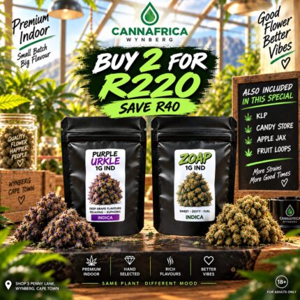 Indoor Flower Special (2 x 1g for R220)
