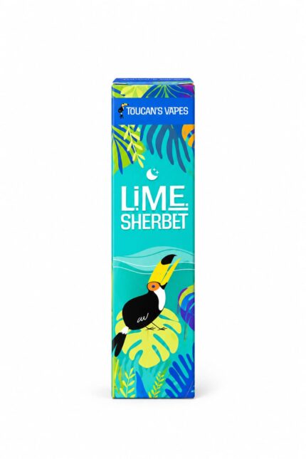 Toucan's Vapes – Lime Sherbet 1ml Disposable Vape
