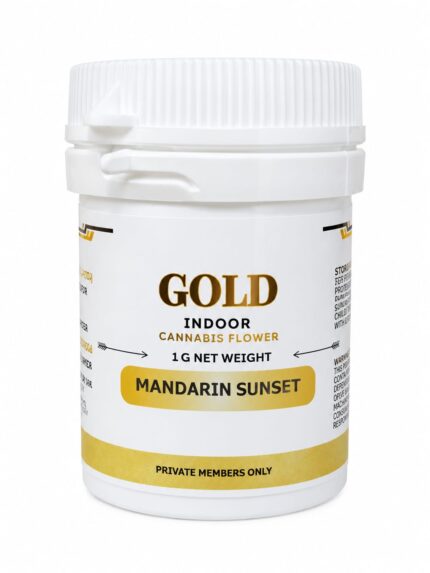 Gold Indoor – Mandarin Sunset Cannabis Flower 1g