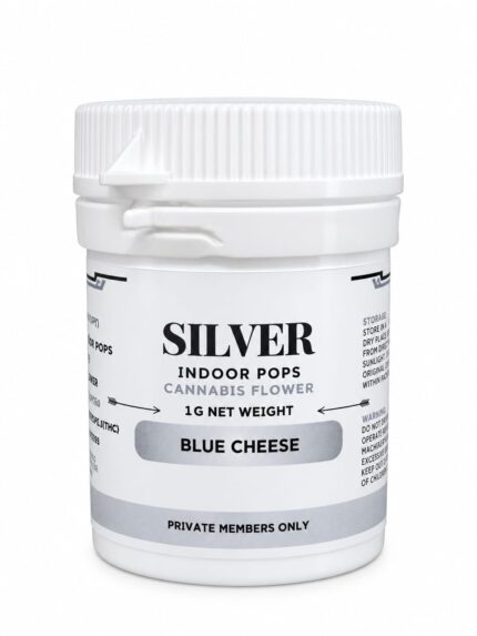 Silver – Blue Cheese 1g Indoor Pops Flower